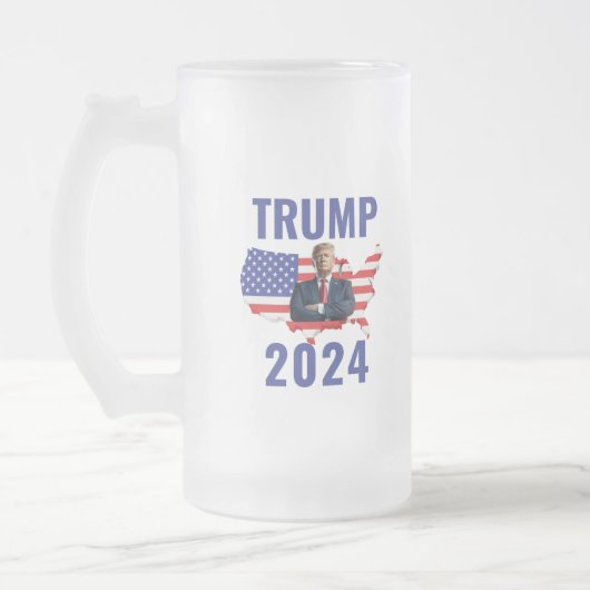 Stand with Trump: Gear Up for 2024! Matglas Bierpul (Links)