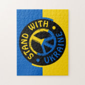 Stand With Ukraine puzzle (Vertical)