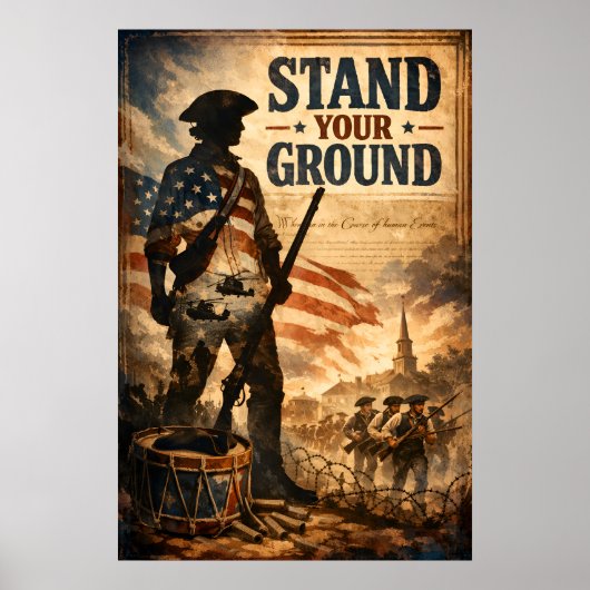 Stand Your Ground  Poster (Voorkant)