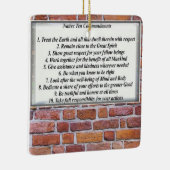 Standaard 10 geboden keramisch Ornament (Rechts)