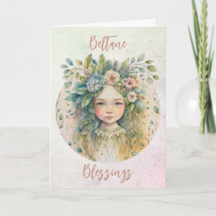 Standaard, 12,7 x 17,8 cm gevouwen Wenskaart Kaart