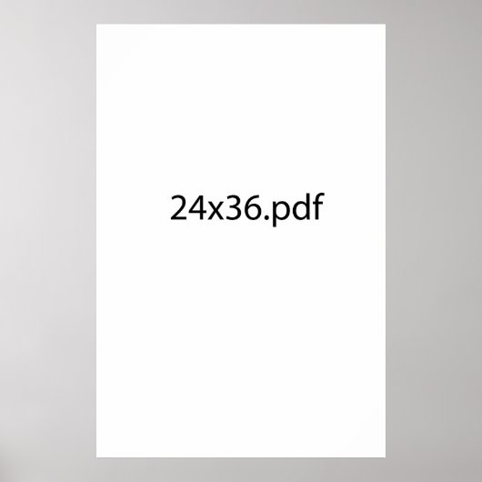 Standaard 24x36 poster (Voorkant)