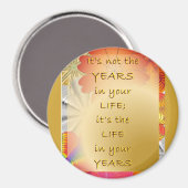 Standaard, 2¼-inch cirkelmagneet magneet (Voorkant / Achterkant)