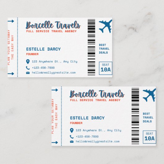 Standaard 3,5 x 2,0-inch Visitekaartje (Voorkant / Achterkant)