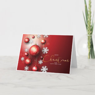 Standaard, 5" x 7" gevouwen kerstkaart kaart
