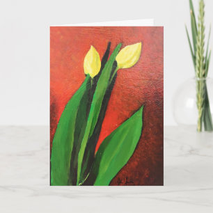 Standaard, 5" x 7" gevouwen Wenskaart BLANK Kaart