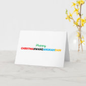 Standaard, 5" x 7" gevouwen wenskaart kaart (Gele Bloem)