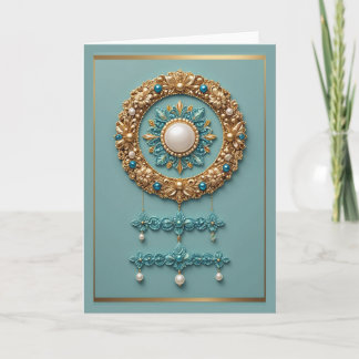 Standaard, 5 x 7 inch gevouwen Wenskaart Kaart