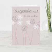 Standaard 5x7 & envelop - Felicitaties met je nieu