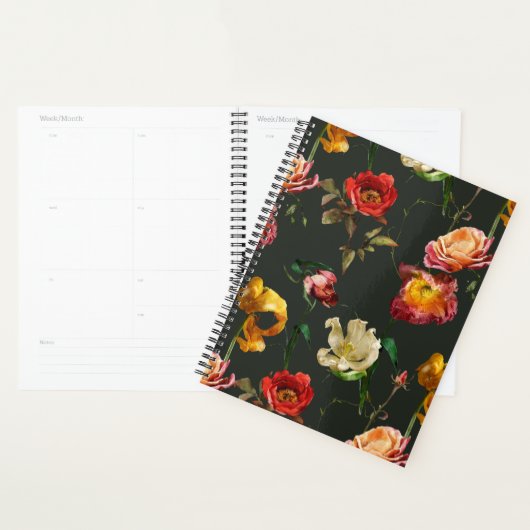 Standaard (8,5 inch x 11 inch), hard Hoesje, zwart Planner (Display)