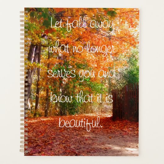 Standaard (8,5 x 11 inch), hard Hoesje, zwarte spi Planner (Voorkant)