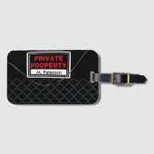  standaard bagagelabel (Voorkant (horizontaal))