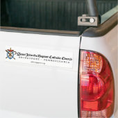 Standaard bumpersticker (Op Truck)