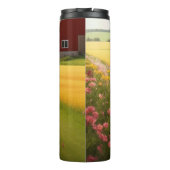 Standaard Collie op Boerderij Thermosbeker (Achterkant)