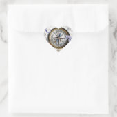 standaard compassie hart sticker (Tas)