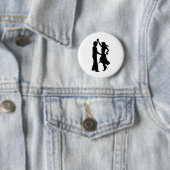 Standaard danskoppel ronde button 5,7 cm (In situ)
