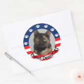  standaard DemoCAT Ronde Sticker (Envelop)