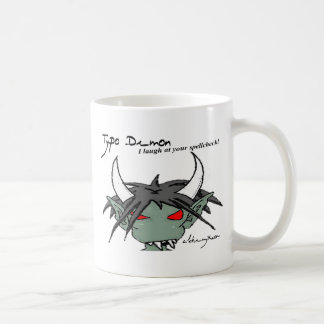 Standaard demon-Mok: Spellcheck Koffiemok