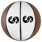 Standaard DESIGN SPORT-basketbalballon Basketbal (Verticaal)