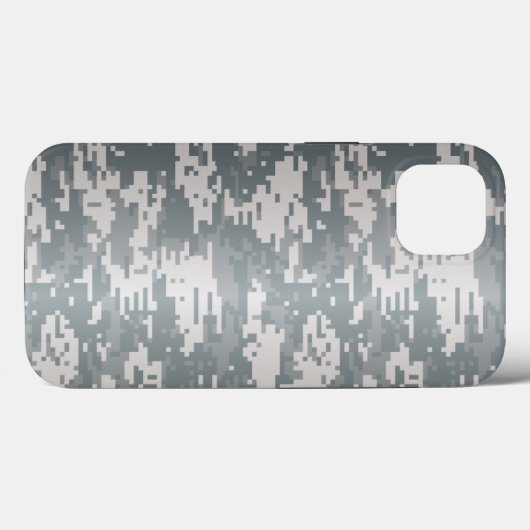 Standaard digitale camo Case-Mate iPhone case (Achterkant (horizontaal))