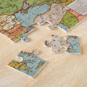 Standaard kaart van de Europa 20e eeuw Legpuzzel (Zijkant)