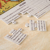 Standaard kaart van de Europa 20e eeuw Legpuzzel (Zijkant)