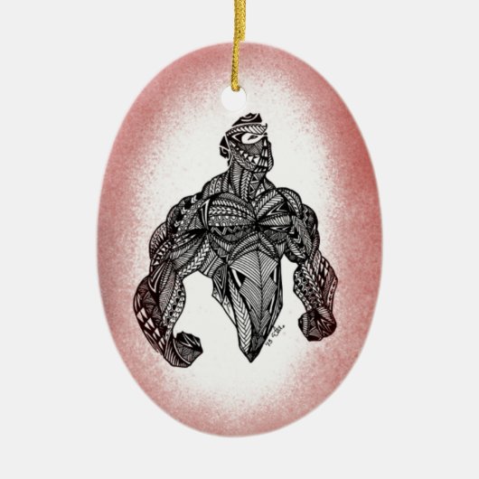 Standaard Keramisch Ornament (Voorkant)