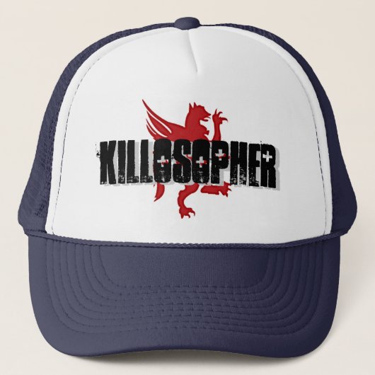 Standaard Killosopher Griffin Trucker Hat Pet (Voorkant)