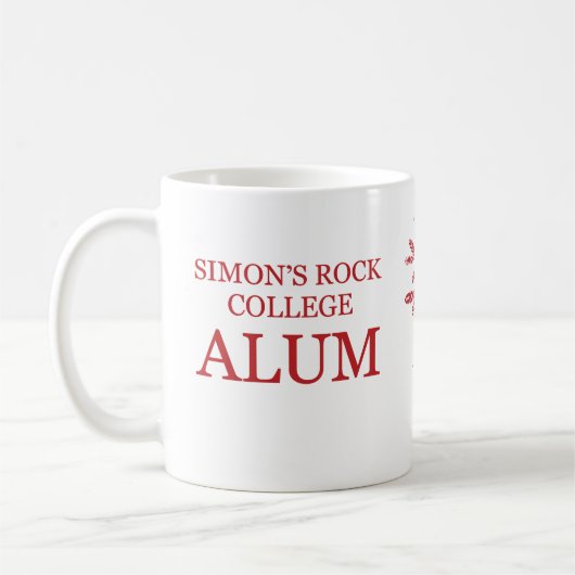 Standaard maat "SRC Alum" Mok met Red Sapling (Links)