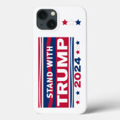 Standaard met Trump~2024~MAGA Case-Mate iPhone Case (Achterkant)