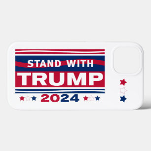 Standaard met Trump~2024~MAGA iPhone 13 Hoesje