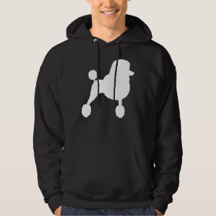 Standaard poedelsilhouet met Fancy kapsel Hoodie