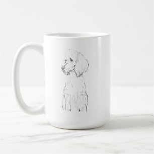 Standaard Poodle Hond Dierenportret Koffiemok
