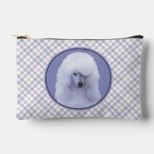 Standaard Poodle Schilderij Wit Originele Honden K Etui