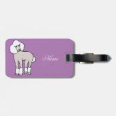 Standaard porseleindeeg Thunder_Cove Bagagelabel (Achterkant horizontaal)