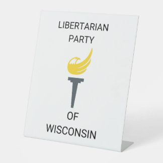 Standaard Reclamebord Met Voetstuk