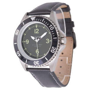 Standaard Retro U.S. Army Vliegtuig klok Horloge