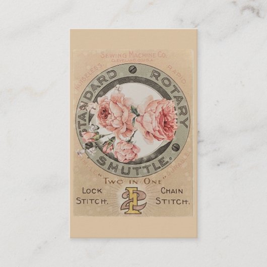 Standaard  rotatieschuif visitekaartje (Voorkant)