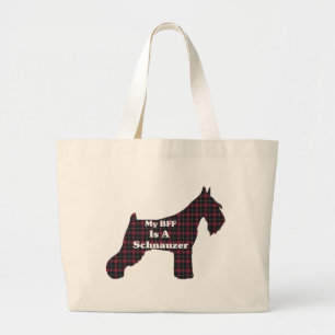 Standaard SCHNAUZER BFF-Canvas tas