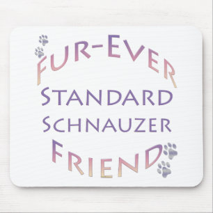 Standaard Schnauzer Furever Vriend Muismat