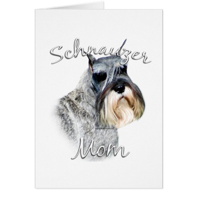 Standaard Schnauzer Moeder 2 (Voorkant)