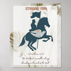 Standaard stevig Poster