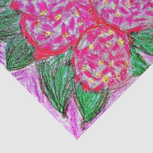 standaard tissue papier Hydrangeas (Detail)