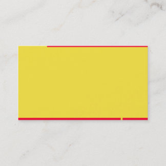 standaard visitekaartje