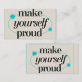 Standaard Visitekaartje (Voorkant / Achterkant)