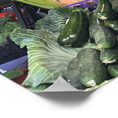 standaard voor plantaardig Boerderij Poster (Hoek)