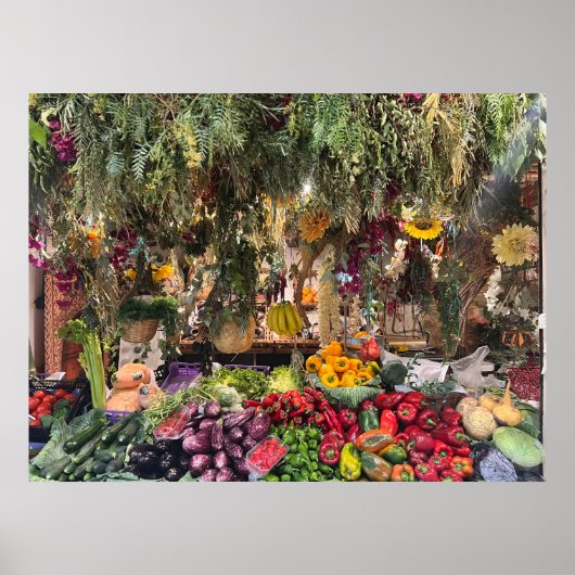 standaard voor plantaardig Boerderij Poster (Voorkant)