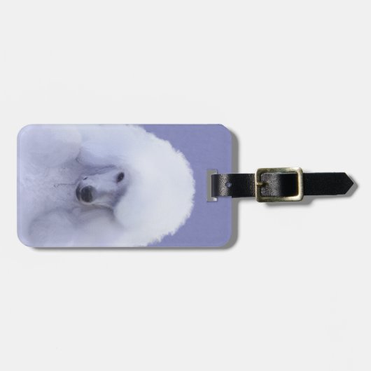 Standaard Wit-kleurenschilderen - Oorspronkelijke  Bagagelabel (Voorkant horizontaal)