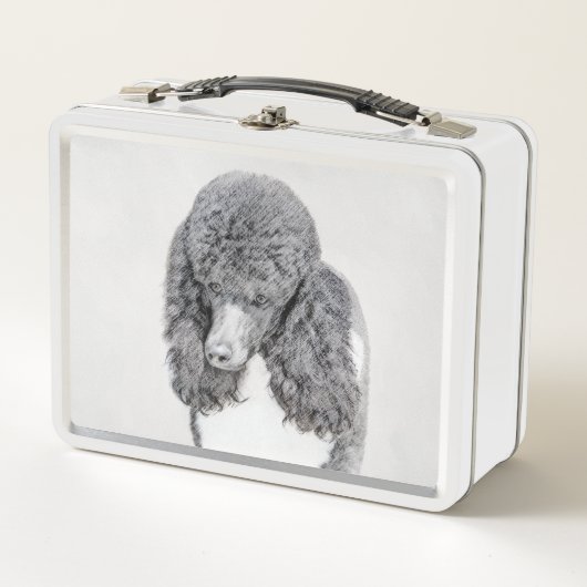 Standaard zwart-witschilderwerk met wieltjes (Voorkant)