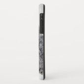 Standaard zwart-witschilderwerk met wieltjes Case-Mate iPhone case (Achterkant/links)